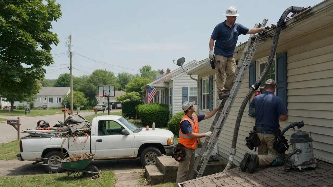 Gutter Installation in Newcastle, TX near me
